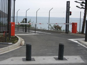 Motorisation, borne escamotable Marne - Aube - Seine et Marne